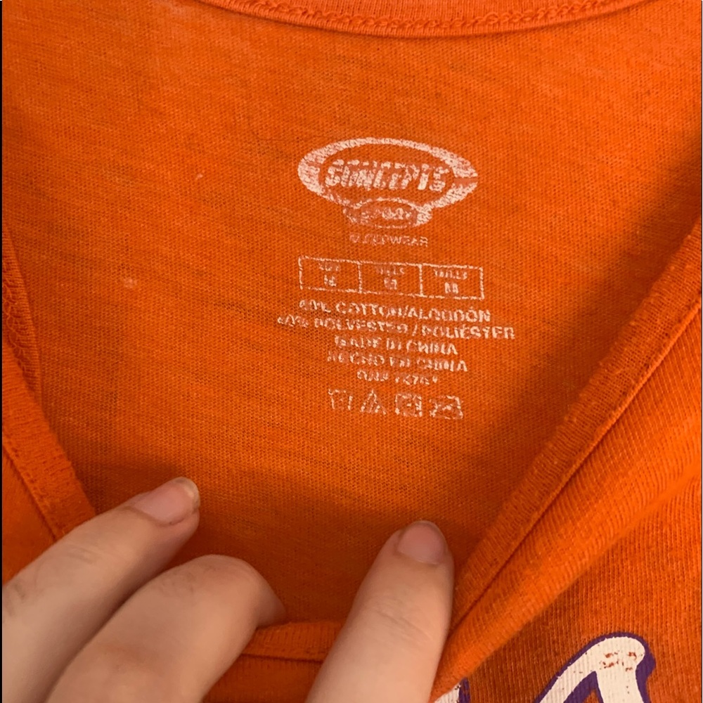 Clemson Tigers Razorback Tanktop - Picture 2 of 3